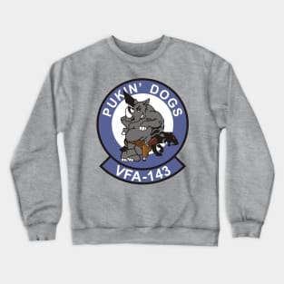 F/A18 Rhino - VFA143 - Pukin' Dogs Crewneck Sweatshirt